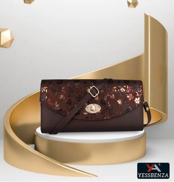 Brown_Shoulder_Bag:_Self_Design,_Solid,_Casual,_Evening/Party,_Synthetic_Leather,_Cotton