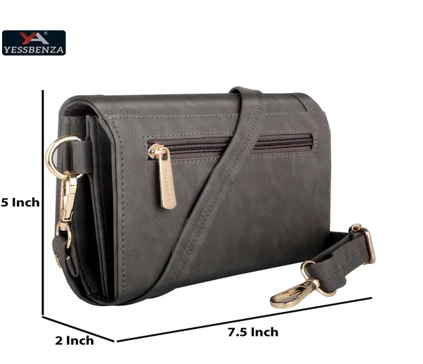 Grey_Faux_leather_Sling_bag_for_Womens_&_Girls