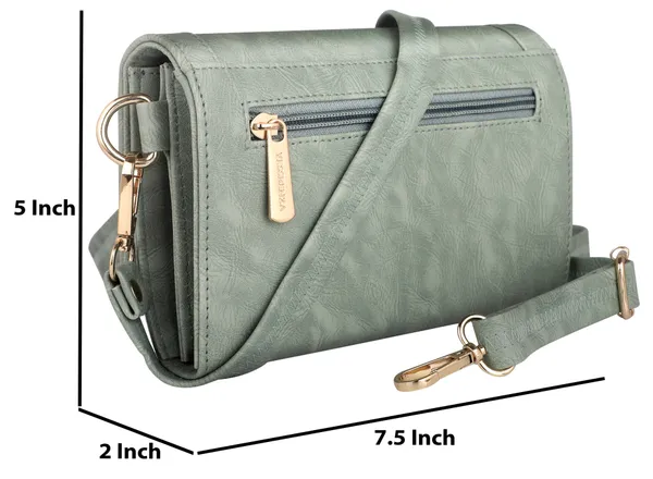 Light_Green_Faux_leather_Sling_bag_for_Womens_&_Girls