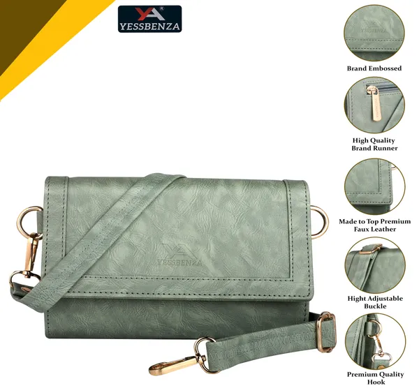 Light_Green_Faux_leather_Sling_bag_for_Womens_&_Girls