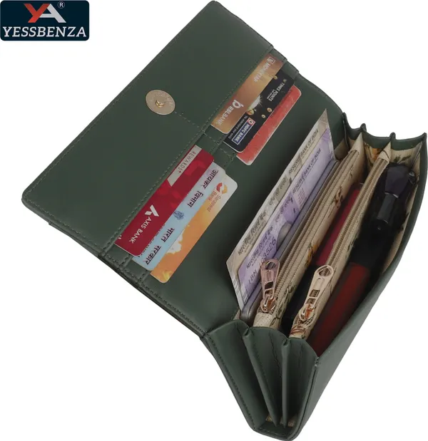 Gorgeous_Green_Synthetic_Leather_Women'S_Handbags_For_Party_And_Casual