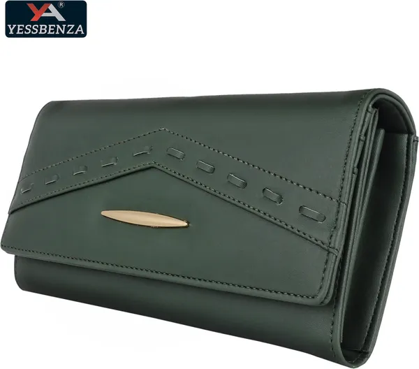Gorgeous_Green_Synthetic_Leather_Women'S_Handbags_For_Party_And_Casual