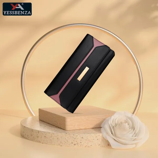 Black_Synthetic_Leather_Ladies_Clutch_Handbags_For_Casual,_Party,_Formal_Occasions