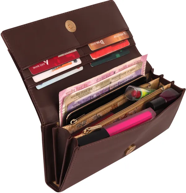Brown_Casual_Party_Formal_Sports_Ladies_Clutch_Artificial_Handcrafted_Leathers_Envolap_Snap_And_Flaps_Two-Fold_With_Envelap_Clutch_Bag