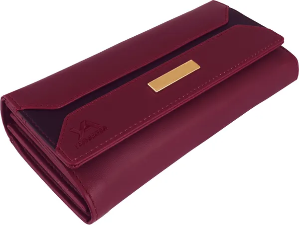 Maroon_Ladies_Synthetic_Leathers_Handcrafted_Envelope_Clutch_Bag