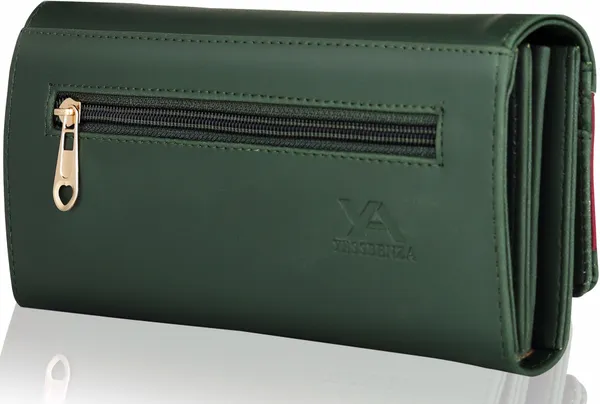 Green_Clutch_Handbags_Casual_Synthetic_Leathers_Women'S