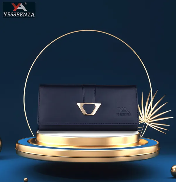 Blue_Synthetic_Leather_Handcrafted_Clutch_Purses_For_Women_And_Girls