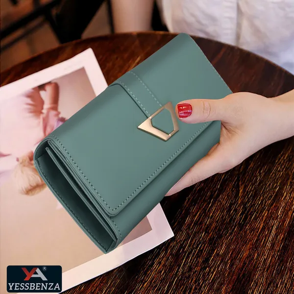 Light_Green_Women'S_Synthetic_Leather_Magnetic_Closure_Clutch_Bag