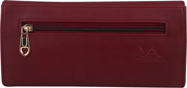Maroon_Handcrafted_Synthetic_Leathers_Women'S_And_Girl'S_Handwallets_Casual_To_Sports