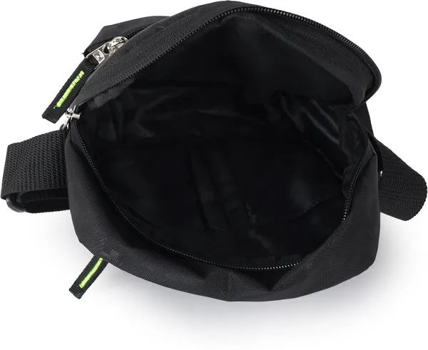 Black_Self_Design_Casual_And_Evening/Party_Polyester_Sling_Bag
