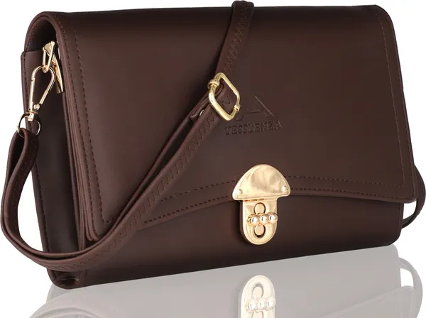 Brown_Synthetic_Leather_And_Cotton_Textured_Casual_And_Formal_Sling_Bag