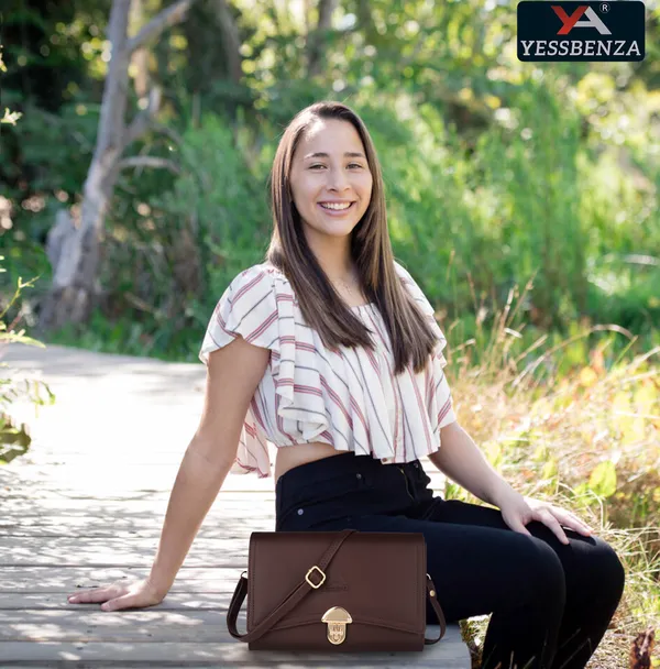 Brown_Synthetic_Leather_And_Cotton_Textured_Casual_And_Formal_Sling_Bag