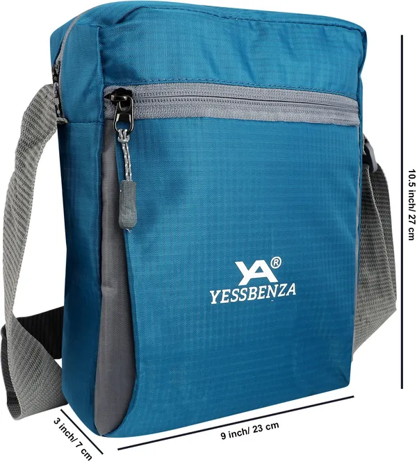 Blue_Textured_Washed_Casual_Evening_Formal_Sports_Fabric_Polyester_Detachable_Strap_Bag