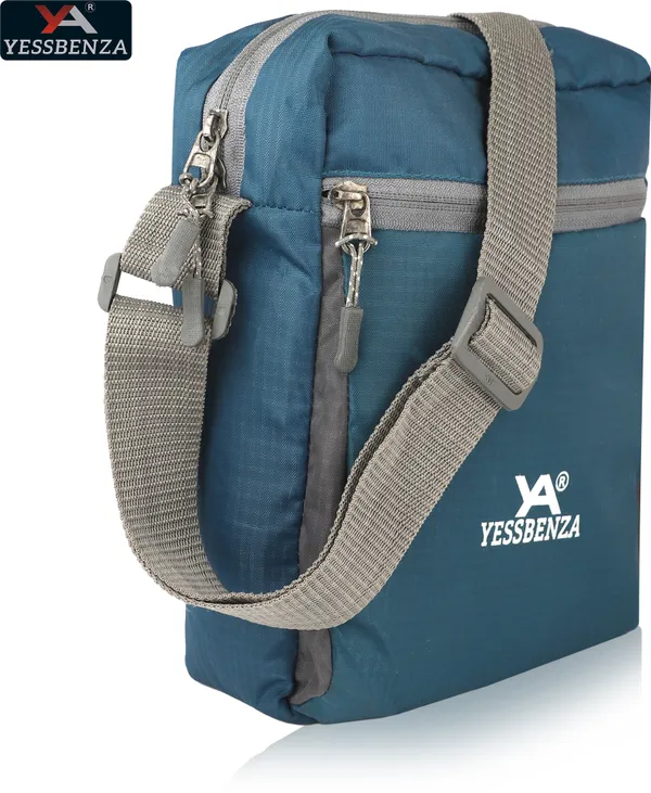 Emerald_Checkered_And_Textured_Casual,_Evening,_Formal,_Sports_Fabric_Polyester_Detachable_Strap_Sling_Bag