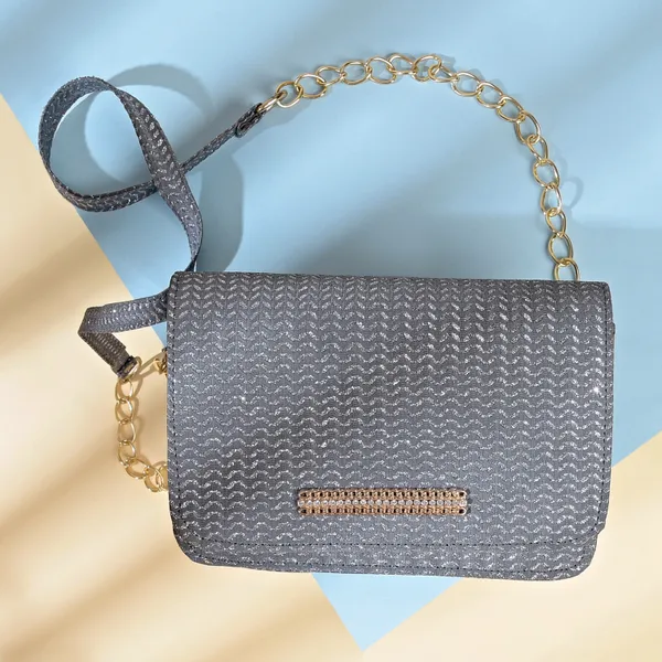 Grey_Casual_And_Evening_Synthetic_Leather_Magnetic_Button_Sling_Bag