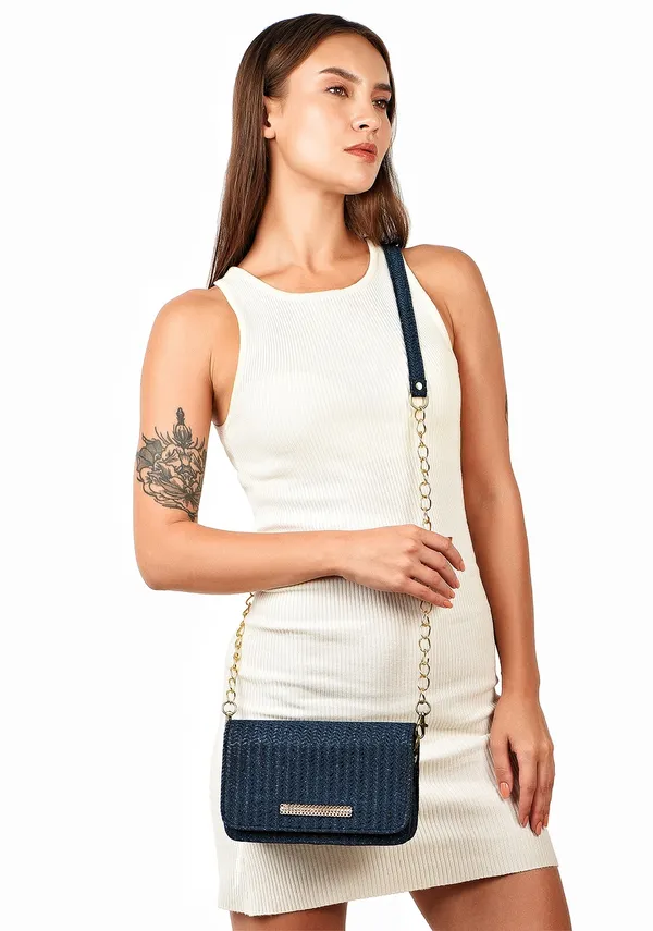 Navy_Synthetic_Leather_Casual_And_Evening/Party_Detachable_Strap_Sling_Bag