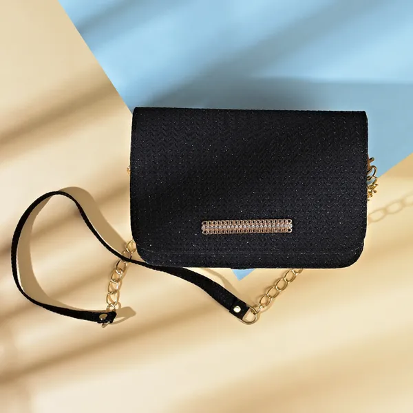 Midnight_Black_Printed_Striped_Casual_Formal_Synthetic_Leather_Detachable_Strap_Sling_Bag