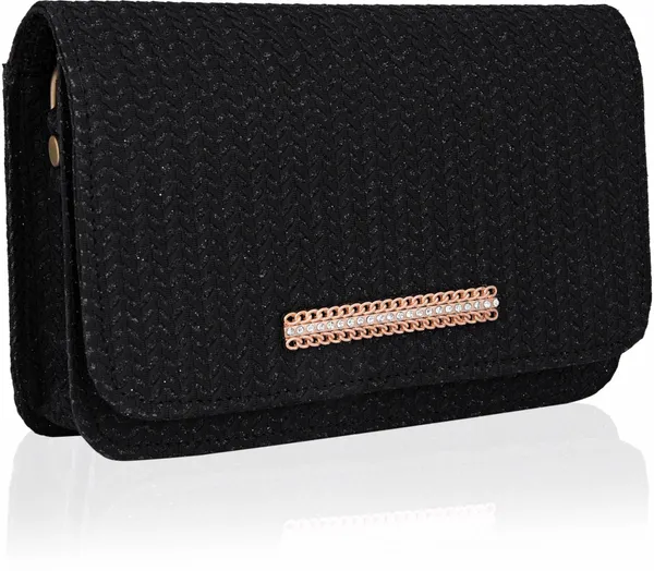 Midnight_Black_Printed_Striped_Casual_Formal_Synthetic_Leather_Detachable_Strap_Sling_Bag