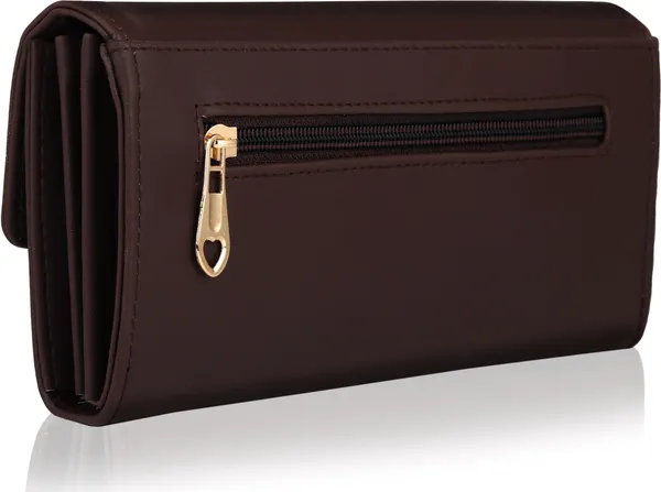 Brown_Envelop_Closure_Artifical_Handcrafted_Twist_Lock_Clutch_Wallet_Casual_Party
