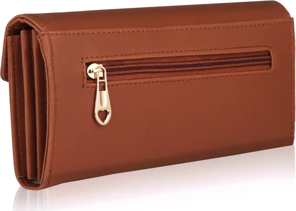 Tan_Quality_Y_Twist_Lock_Clutch_Wallet_For_Ladies