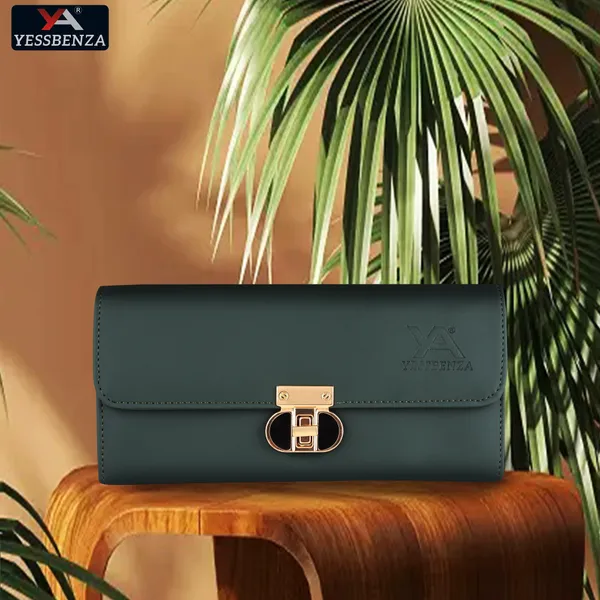 Green_Ladies_Hand_Clutch_Wallet_Casual_Party_Formal_Sports