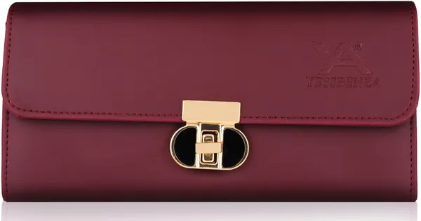 Maroon_Hand_Wallet_Casual_Party_Formal_Sports_Artificial_Handcrafted_Leather