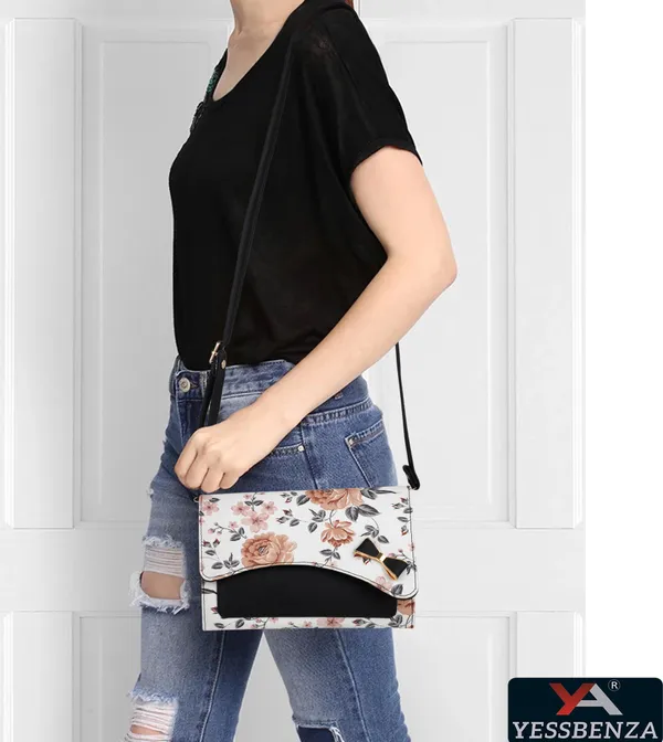 Black_Striped_Casual_Formal_Synthetic_Leather_Cotton_Magnetic_Button_Sling_Bag