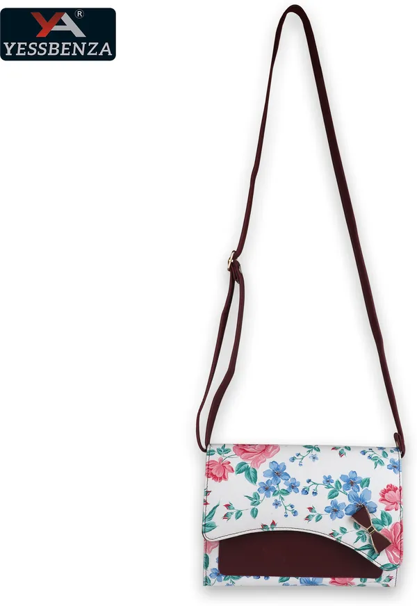 Maroon_Textured_Cotton_And_Leather_Detachable_Strap_Sling_Bag