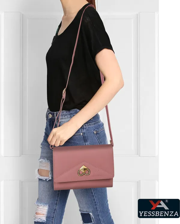 Pink_Casual_And_Evening_Self_Design_Synthetic_Leather_Sling_Bag