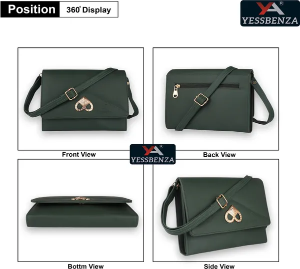 Green_Self_Design_Engrave_Casual_Evening_Synthetic_Leather_Sling_Bag