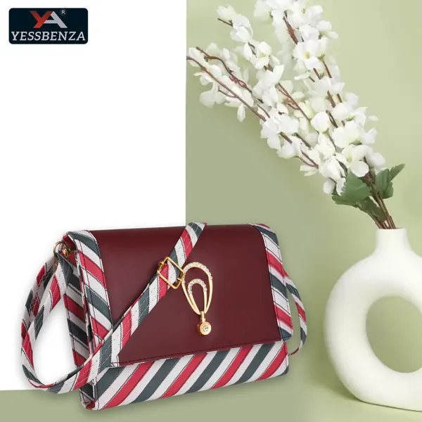 Maroon_Colorblock_Printed_Synthetic_Leather_Cotton_Casual_Evening_Satchel