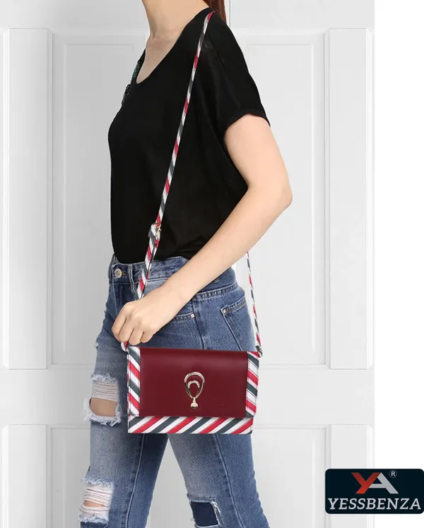 Maroon_Colorblock_Printed_Synthetic_Leather_Cotton_Casual_Evening_Satchel