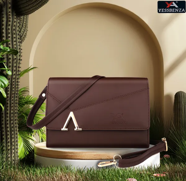 Brown_Textured_Casual_And_Evening_Synthetic_Leather_Detachable_Strap_Sling_Bag