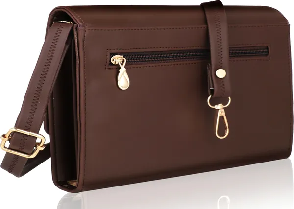 Brown_Textured_Casual_And_Evening_Synthetic_Leather_Detachable_Strap_Sling_Bag