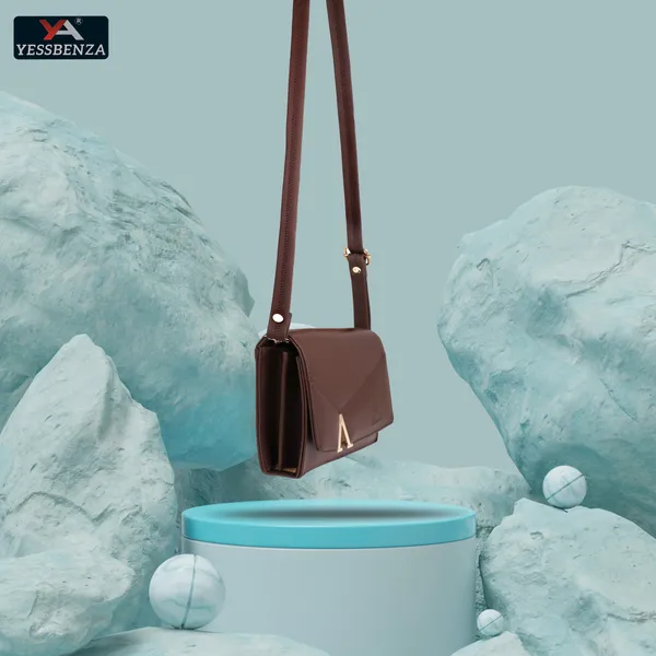 Brown_Textured_Casual_And_Evening_Synthetic_Leather_Detachable_Strap_Sling_Bag