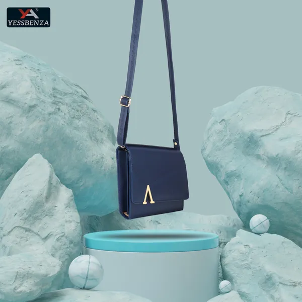 Violet_And_Blue_Textured_Studded_Casual_Evening_Formal_Sports_Sling_Bag