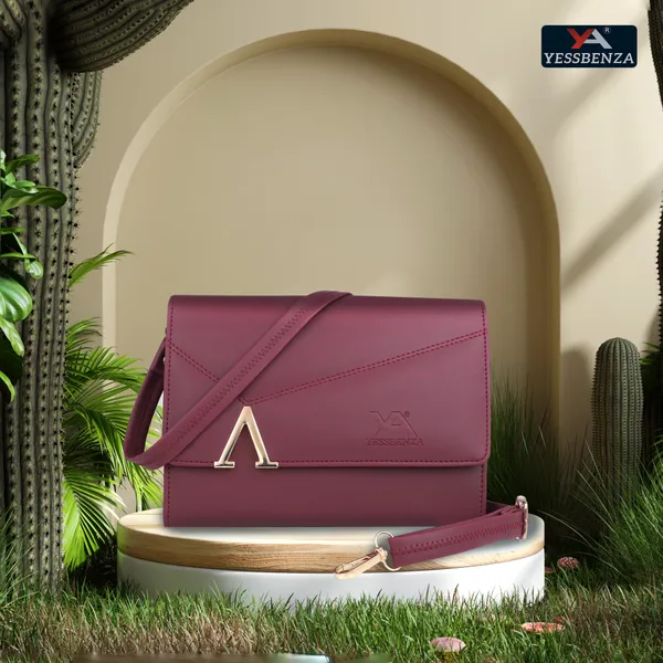 Maroon_Textured_Synthetic_Leather_And_Cotton_Detachable_Strap_Magnetic_Button_Sling_Bag_Website