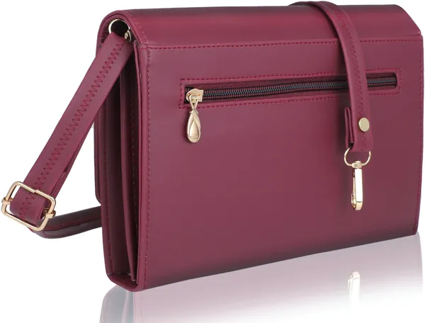 Maroon_Textured_Synthetic_Leather_And_Cotton_Detachable_Strap_Magnetic_Button_Sling_Bag_Website