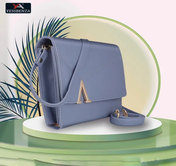 Navy_Textured_And_Studded_Casual_And_Evening/Party_And_Formal_Sling_Bag