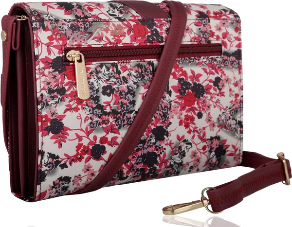 Maroon_Self_Design_Casual_Synthetic_Leather_And_Cotton_Sling_Bag