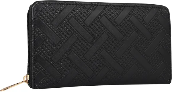 Graceful_Stylish_Women'S_Clutch_With_Embossed_Synthetic_Leather