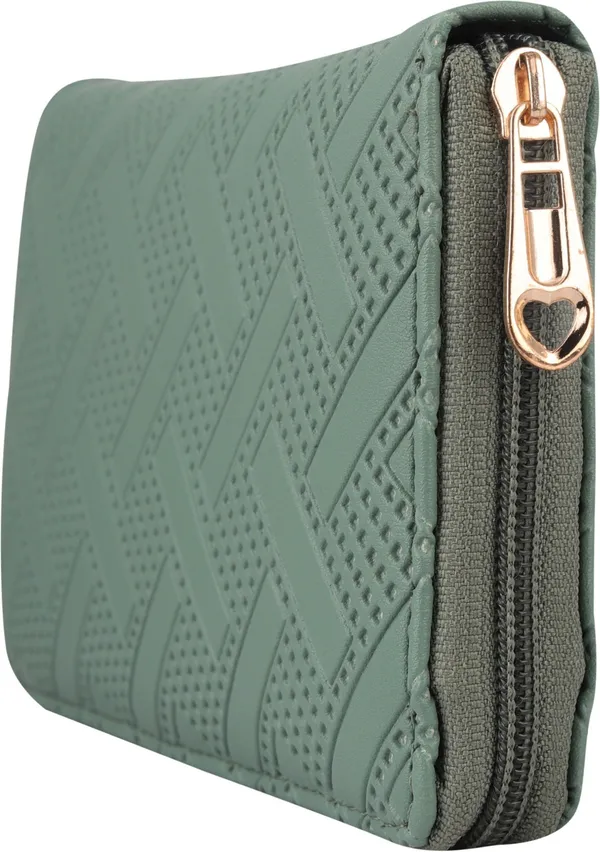 Green_Synthetic_Leathers_Polyster_And_Cotton_Fabrics_Women_Clutch_Bag