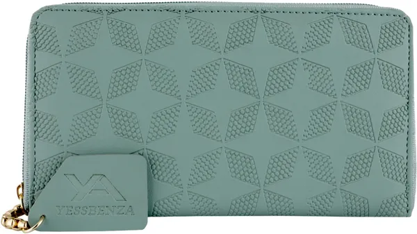Green_Elite_Synthetic_Women_Handbag_Casual_Round_Zipper_Close_Clutch