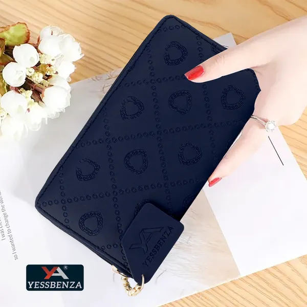 Blue_Synthetic_Handbag:_Women'S_&_Girls_Elite_Mobile_Clutch_Casual