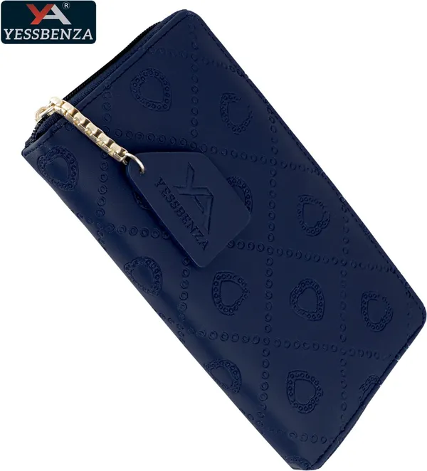 Blue_Synthetic_Handbag:_Women'S_&_Girls_Elite_Mobile_Clutch_Casual