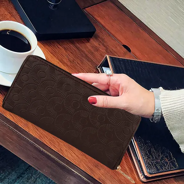 Brown_Casual_Party_Ladies_Handbags_Hand_Clutch_Sports_Zipper_Clutch