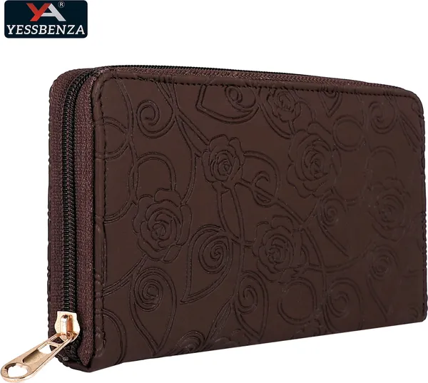 Graceful_Brown_Women'S_Handbag_Clutches_Wallets_Casual_Party_Sports_Artificial_Handcrafted