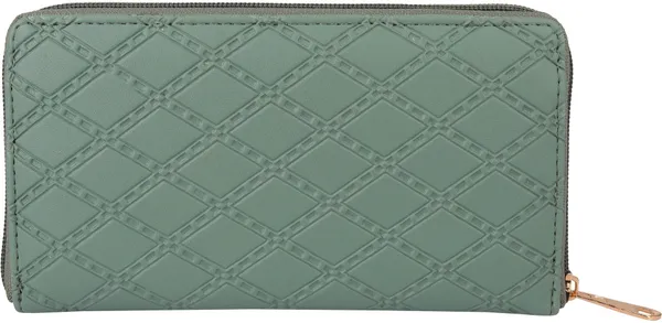 Emerald_Embossed_Casual_Women_Clutches_Faux-Leather_Polyester_Zipper_Clutch