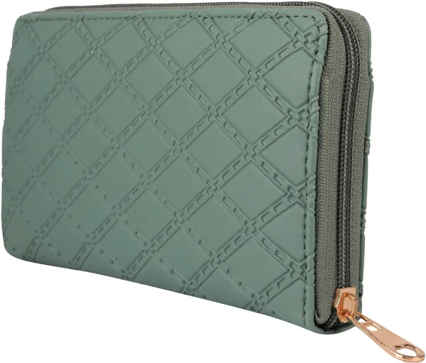 Emerald_Embossed_Casual_Women_Clutches_Faux-Leather_Polyester_Zipper_Clutch