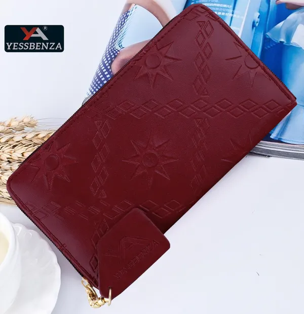 Maroon_Embossed_Synthetic_Faux-Leather_Poly_Cotton_Fabric_Women_Clutches